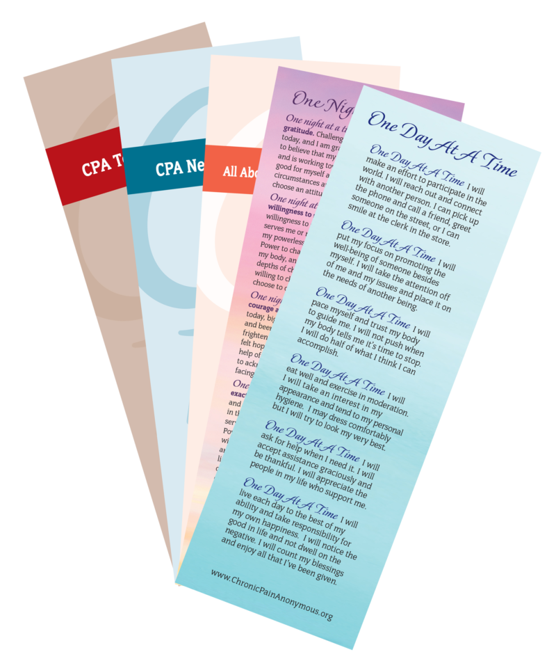 Store – Chronic Pain Anonymous